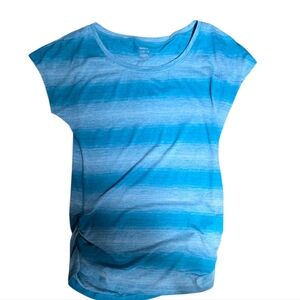 Reebok Women's Blue Athletic Top Long XXL